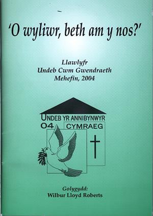 O Wyliwr, Beth am y Nos? - Llawlyfr Undeb Cwm Gwendraeth, Mehefin - Siop Y Pentan