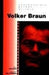 Contemporary German Writers Series: Volker Braun - Siop Y Pentan