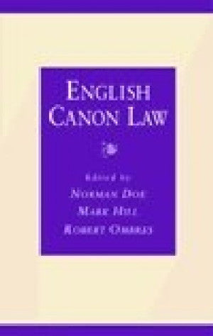 English Canon Law - Essays in Honour of Bishop Eric Kemp, Bishop - Siop Y Pentan