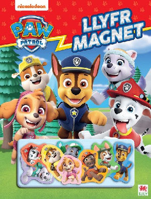 Paw Patrol - Llyfr Magnet - Siop Y Pentan