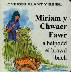 Cyfres Plant y Beibl: Miriam y Chwaer Fawr a Helpodd ei Brawd Bac - Siop Y Pentan