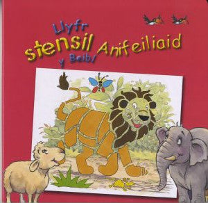 Llyfr Stensil Anifeiliaid y Beibl - Siop Y Pentan