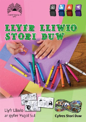 Llyfr Lliwio Stori Duw - Siop Y Pentan