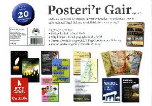 Posteri'r Gair: 20 Poster Cristnogol Lliwgar - Siop Y Pentan