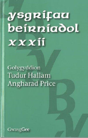 Ysgrifau Beirniadol XXXII - Siop Y Pentan