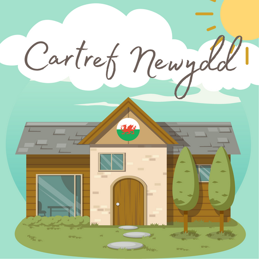 Cartref Newydd | Cardiau.Cymru - Siop Y Pentan