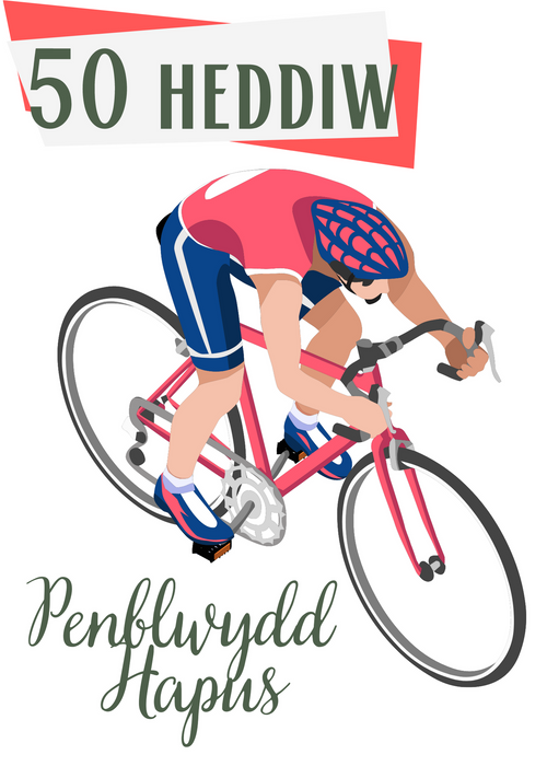 Penblwydd Hapus 50 | Cardiau.Cymru - Siop Y Pentan