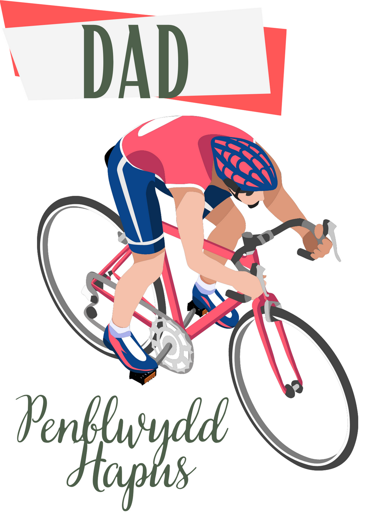 Penblwydd Hapus Dad | Cardiau.Cymru - Siop Y Pentan