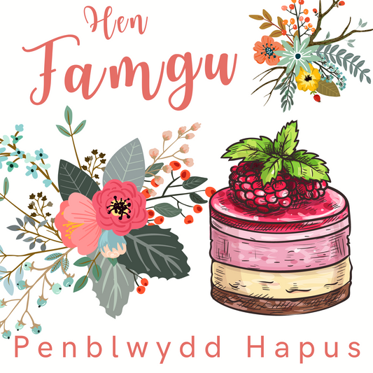 Penblwydd Hapus Hen Famgu | Cardiau.Cymru - Siop Y Pentan