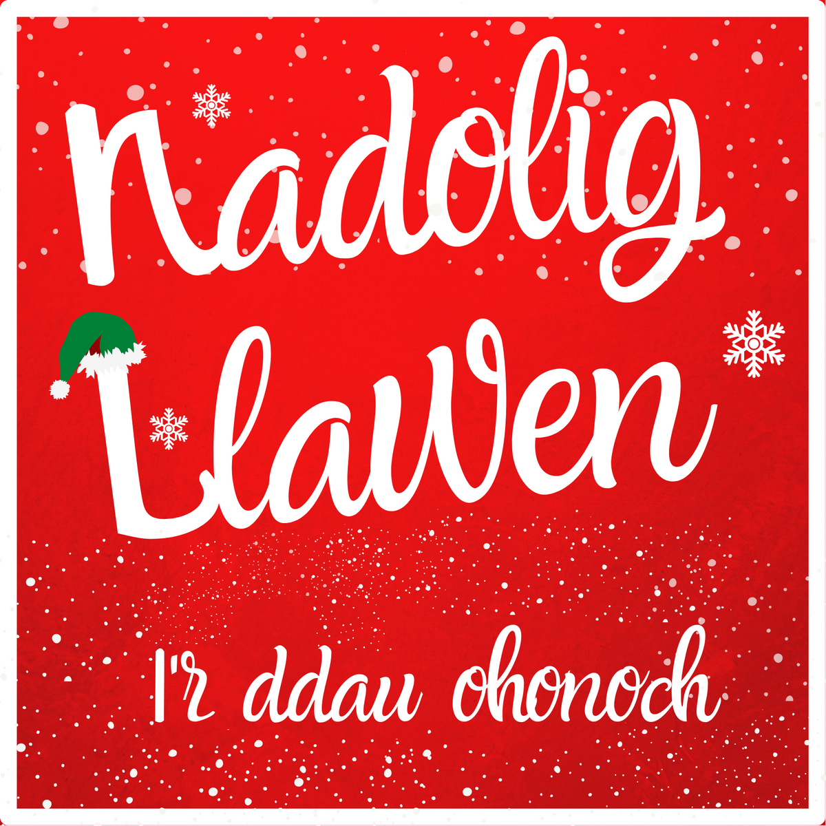 Nadolig Llawen i'r Ddau Ohonoch | Cardiau.Cymru - Siop Y Pentan