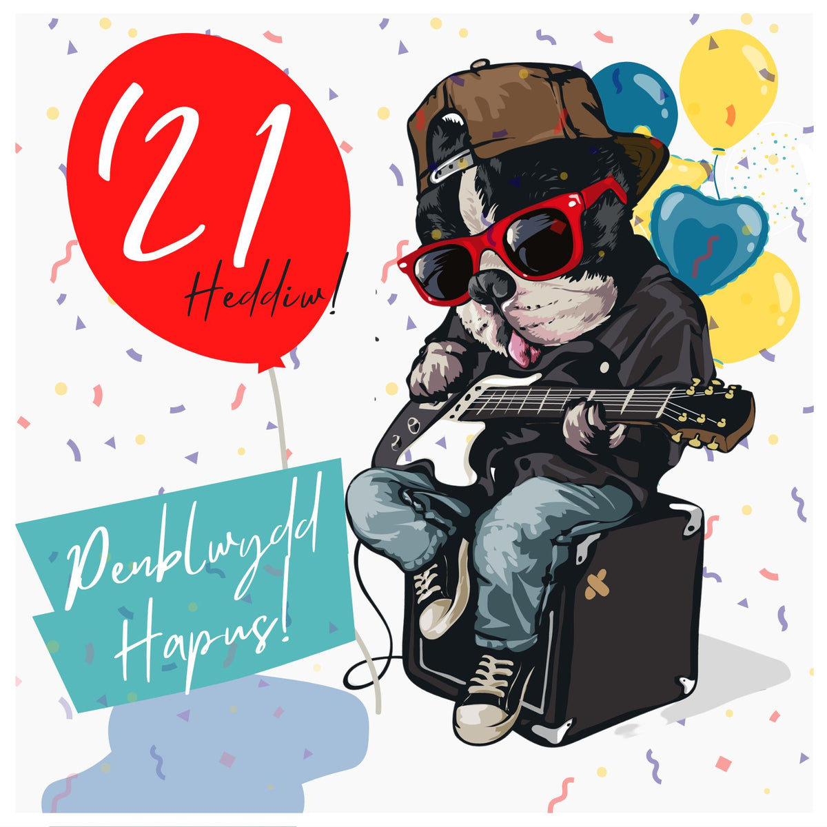 Penblwydd Hapus 21 | Cardiau Myrddin - Siop Y Pentan