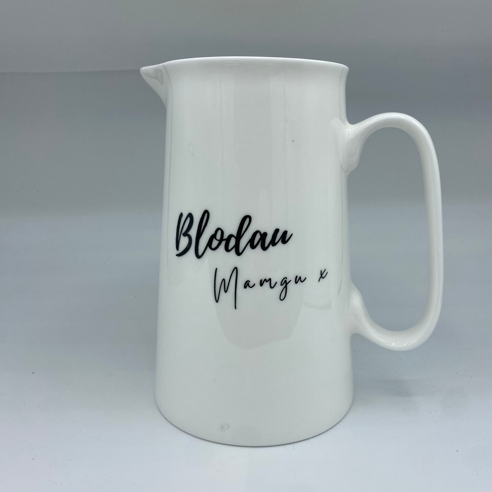 Jwg Blodau Mamgu (Bach) | Crochenwaith I'r Cymry - Siop Y Pentan